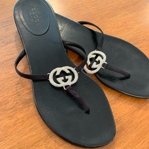 Gucci black sandals
